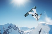 世界青少年雪地障碍马拉松：低温耐力考验显著，雪地障碍赛